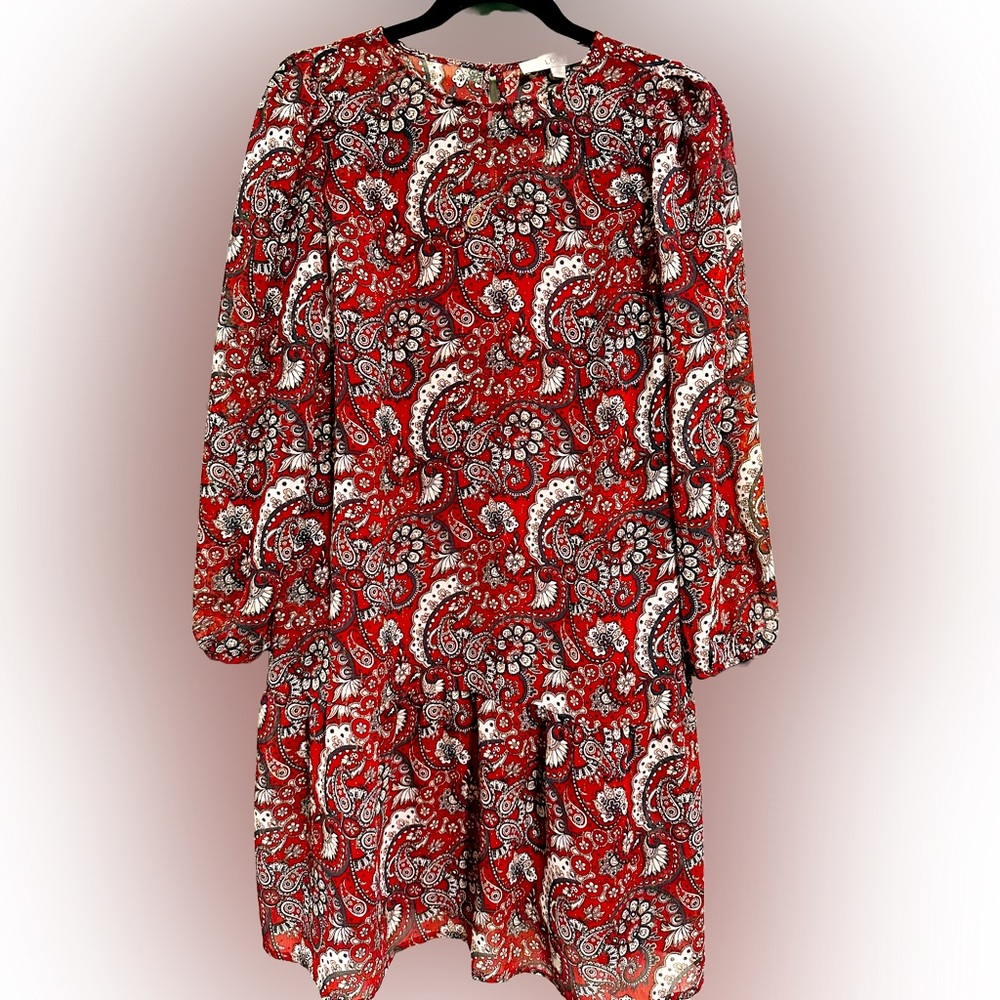 Loft Peasant Dress Size S